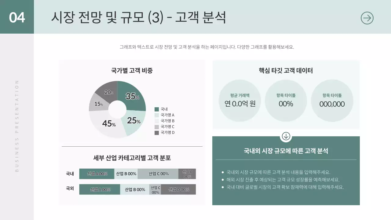 민트 미니멀 비즈니스 제안서