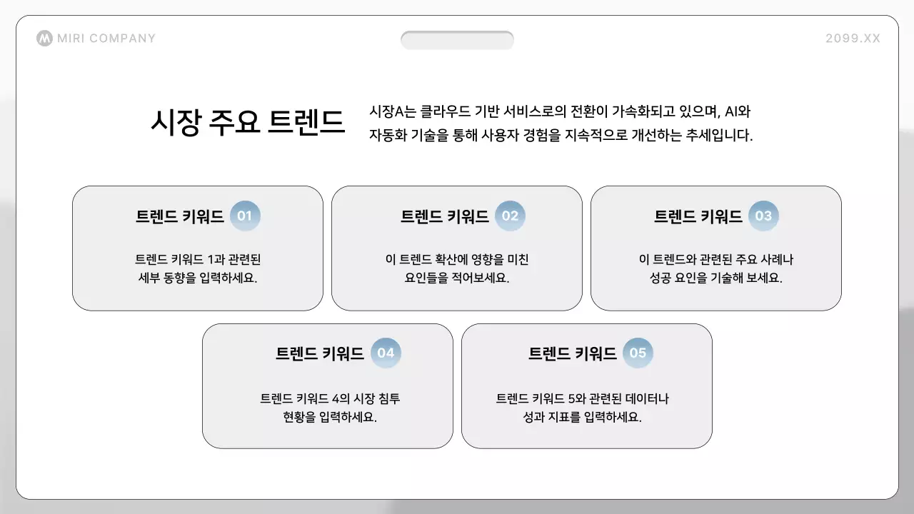 비즈니스 템플릿