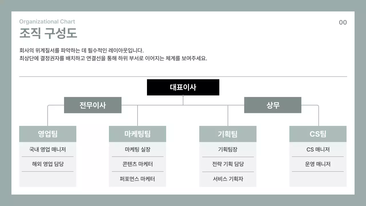 회색 깔끔 비즈니스 보고서
