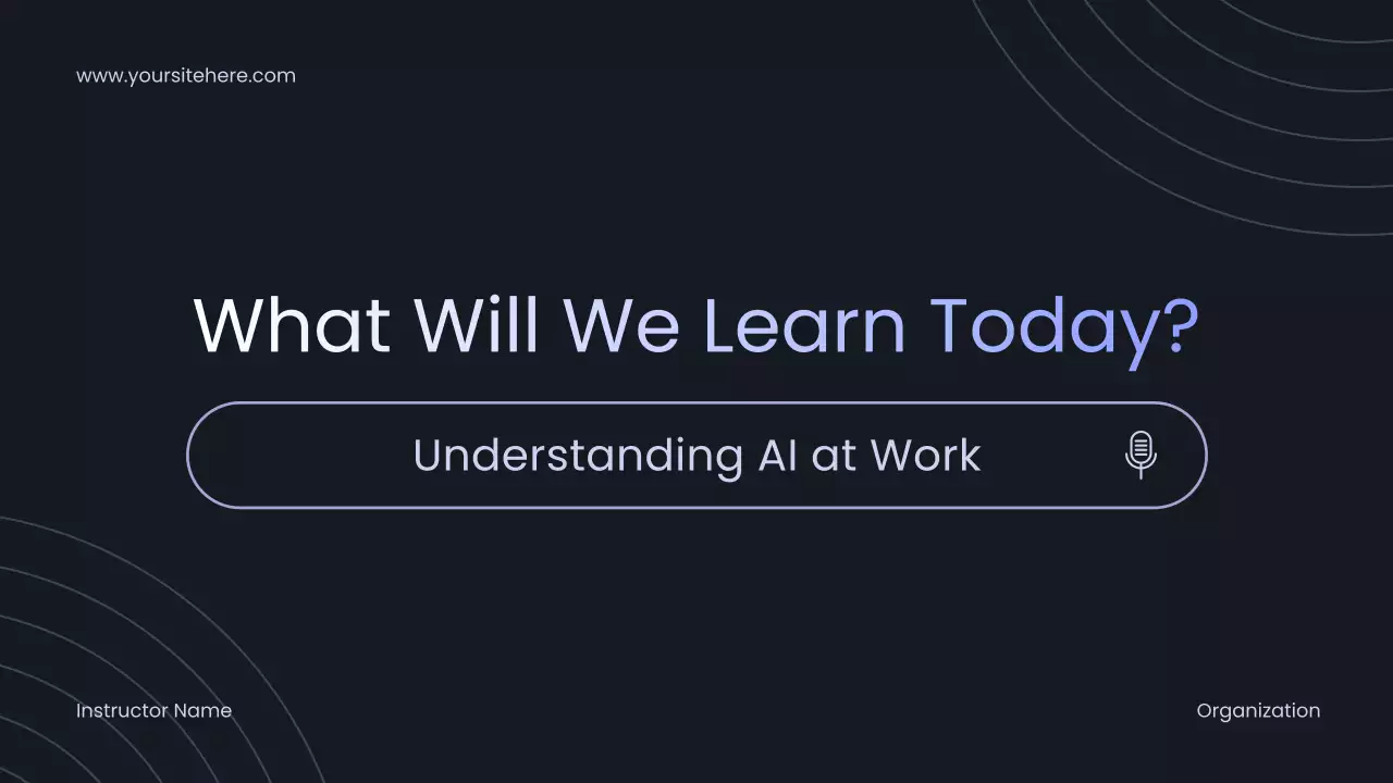 Bài thuyết trình về Trí tuệ nhân tạo hiện đại của người da đen