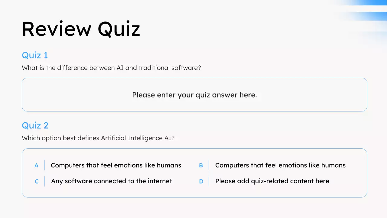 블루 모던 AI 강좌 발표