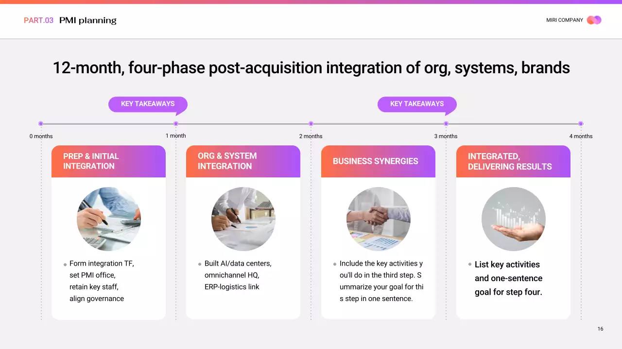 보라색 현대 비즈니스 프로모션