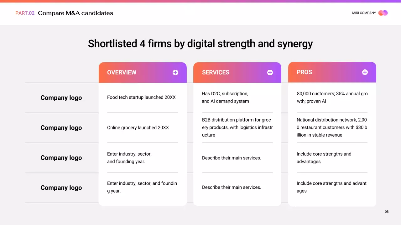 보라색 현대 비즈니스 프로모션