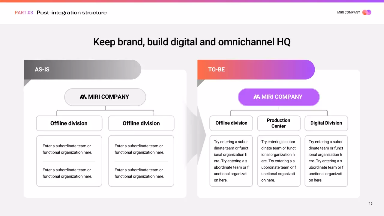 보라색 현대 비즈니스 프로모션