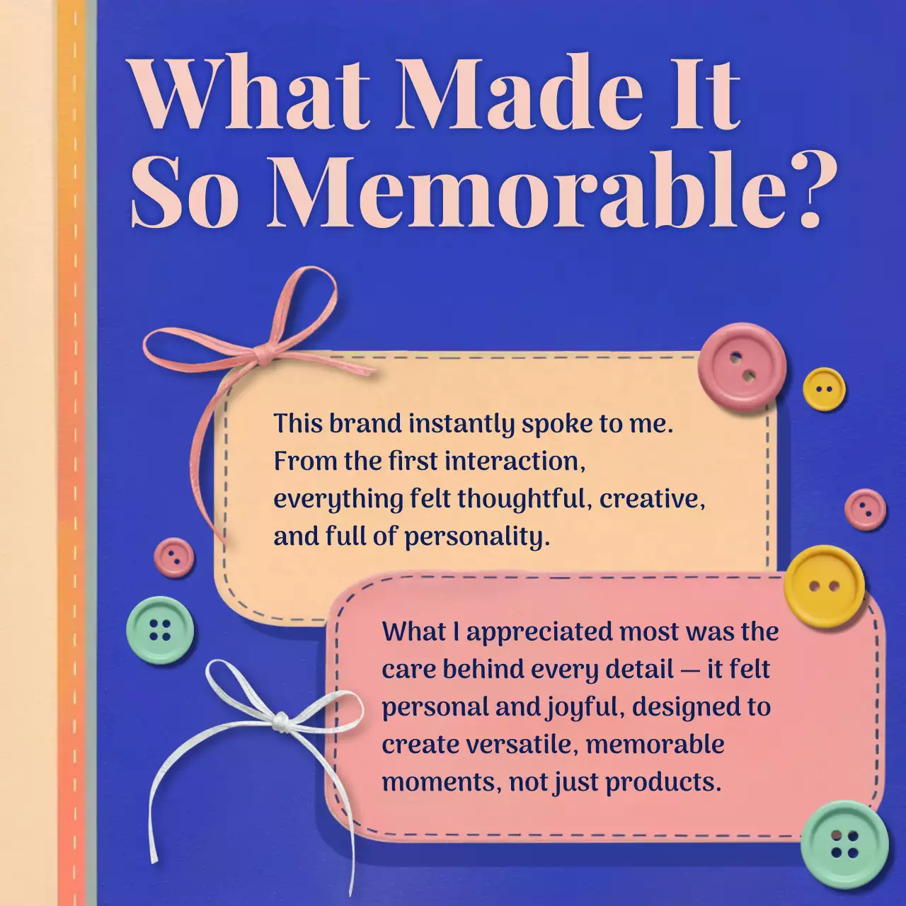 Blue Creative Brand Promotion Instagram Post