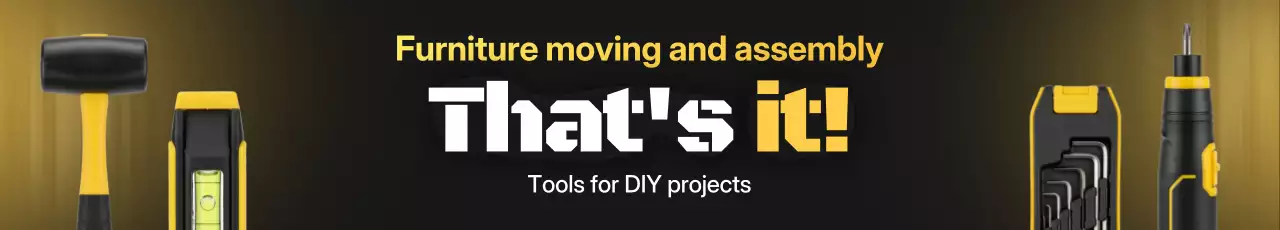 yellow modern DIY promotion