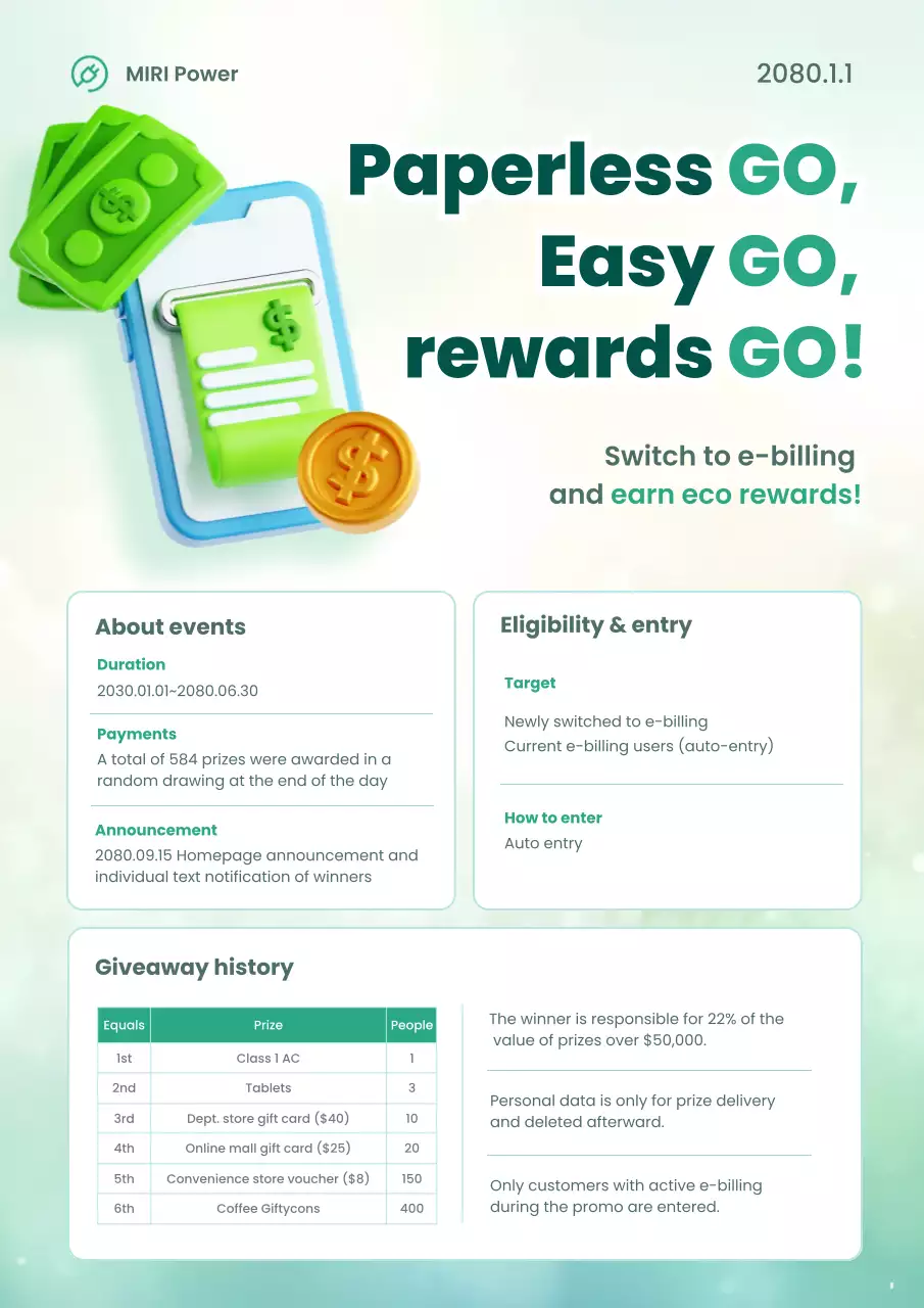 promosi e-billing modern ramah lingkungan