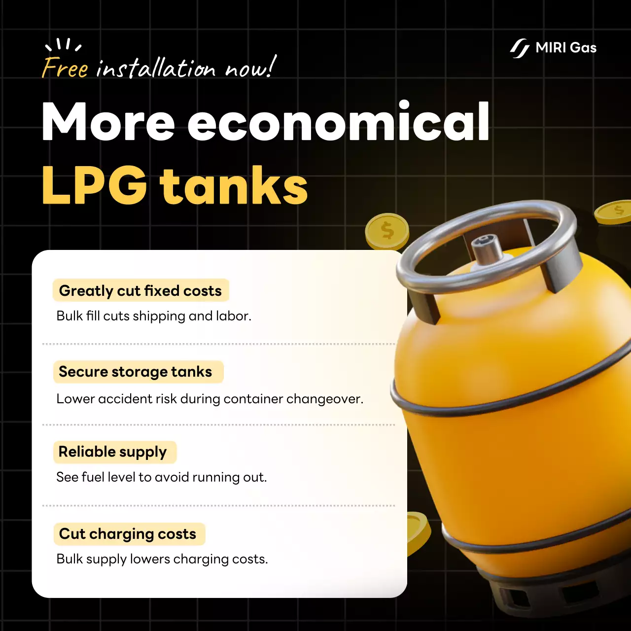 yellow modern energy promotion