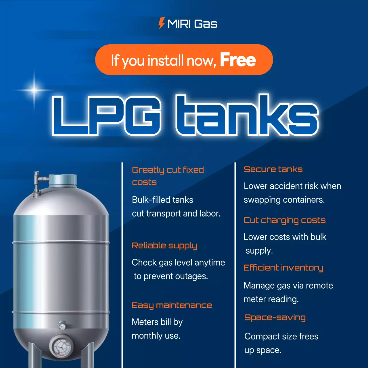 promoção de energia moderna azul