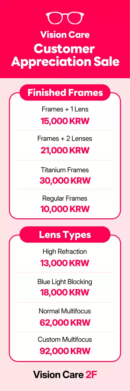 promoção de óculos vermelhos modernos