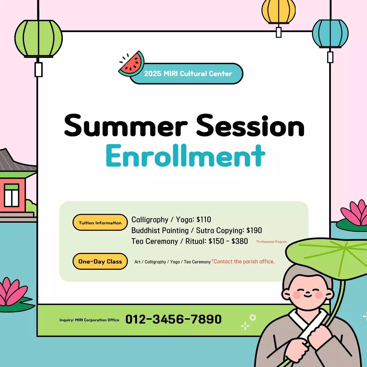 Tuyển sinh học kỳ hè Pink Baby