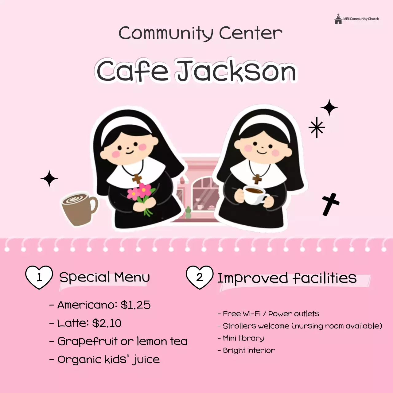 Khuyến mãi quán cà phê Pink Baby