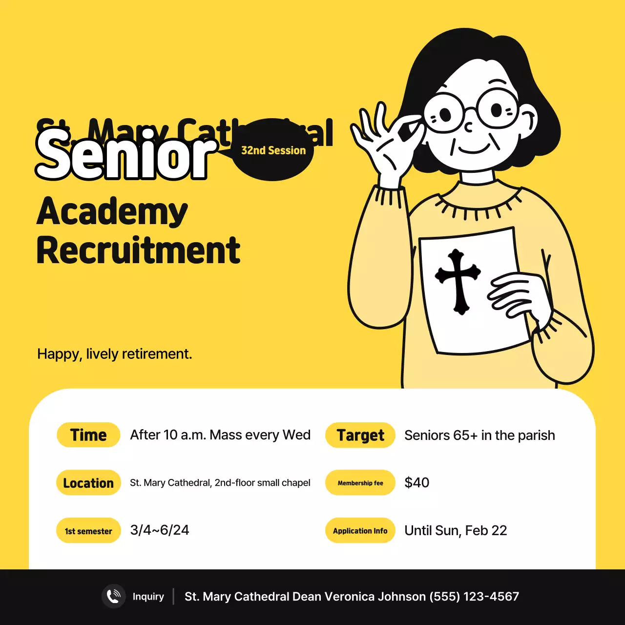 Rekrutmen Akademi Kuning Sederhana