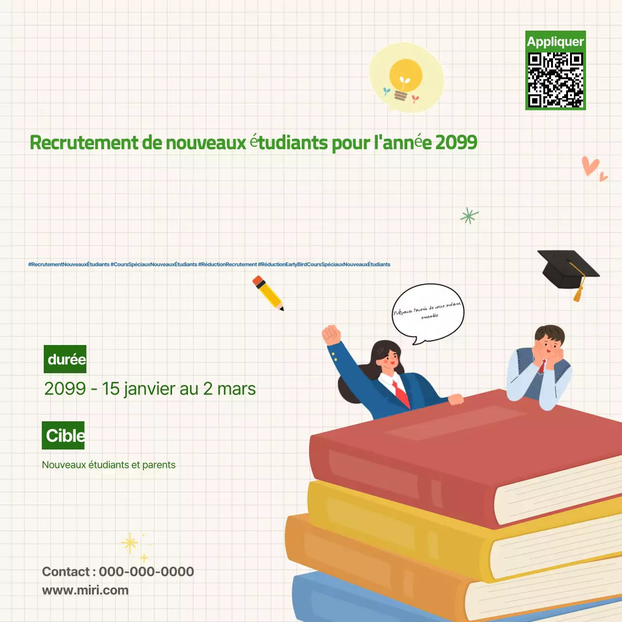 Guide de la séance d'information sur l'éducation simple et verte