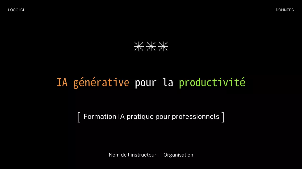 Cours d'IA moderne pour Noirs