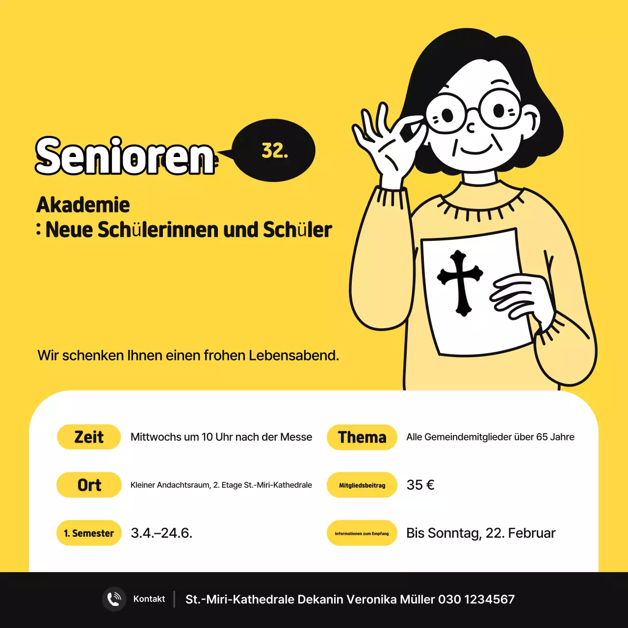 Rekrutierung der Yellow Simple Academy