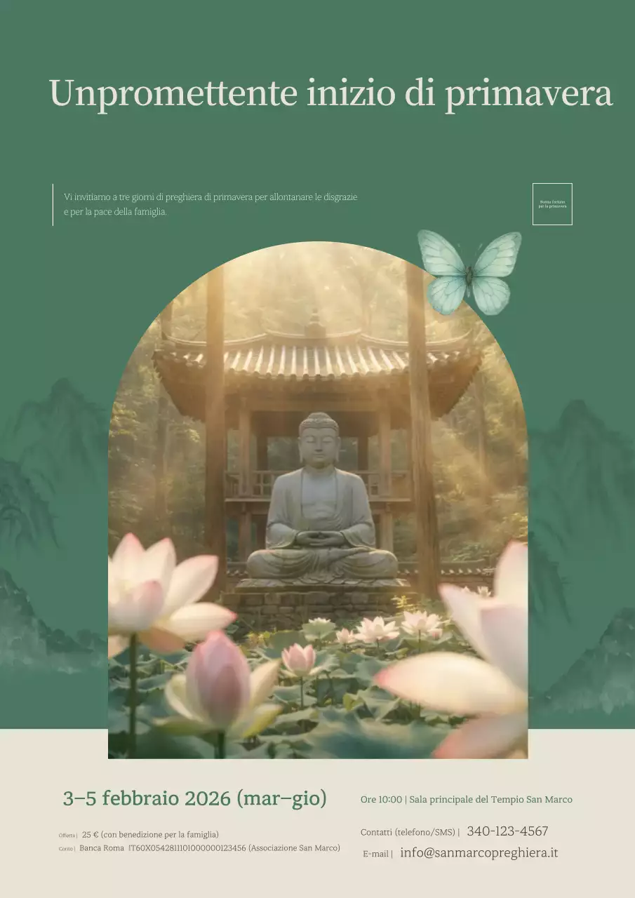 Cerimonia buddista tradizionale del Kaki