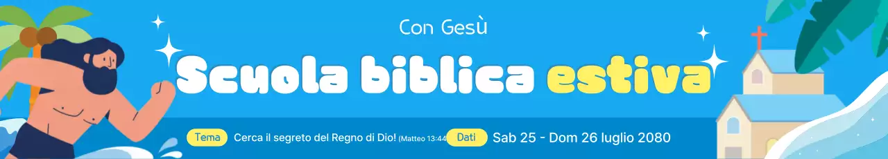 Evento della scuola biblica estiva Blue Baby