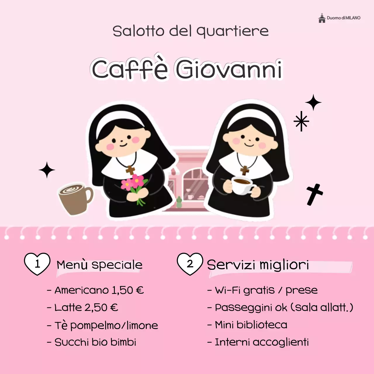 Promozione Pink Baby Cafe