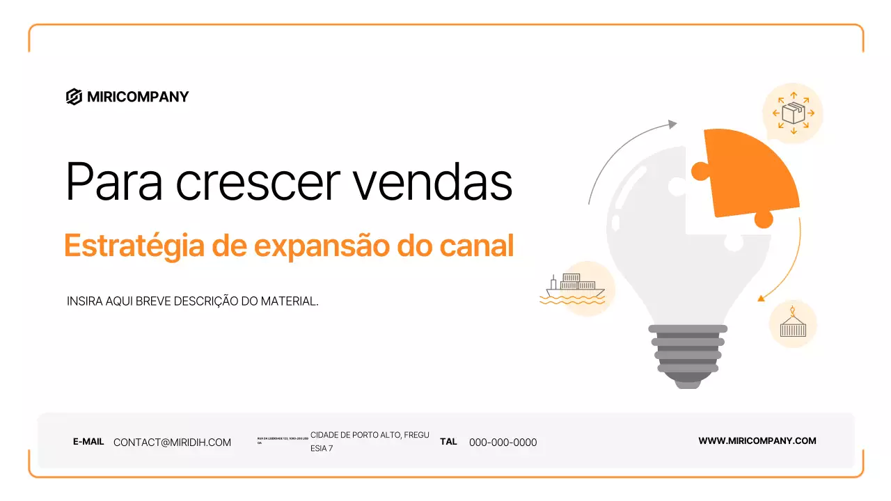 Proposta de estratégia de marketing simples para a Orange