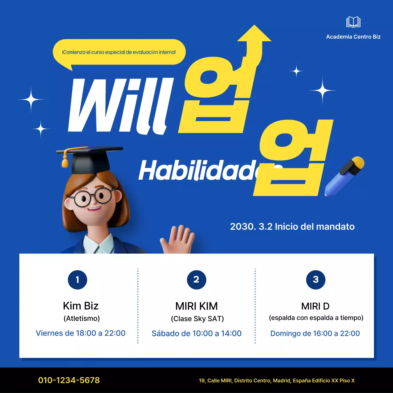 Guía especial de conferencias de Blue Simple Education