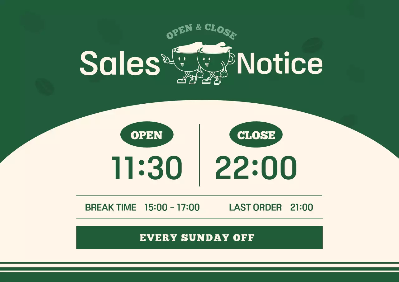 Guide to the cute green cafe