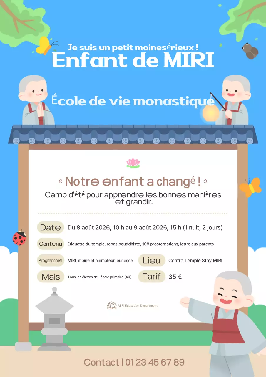 Guide de l'école Sky Blue Baby Experience