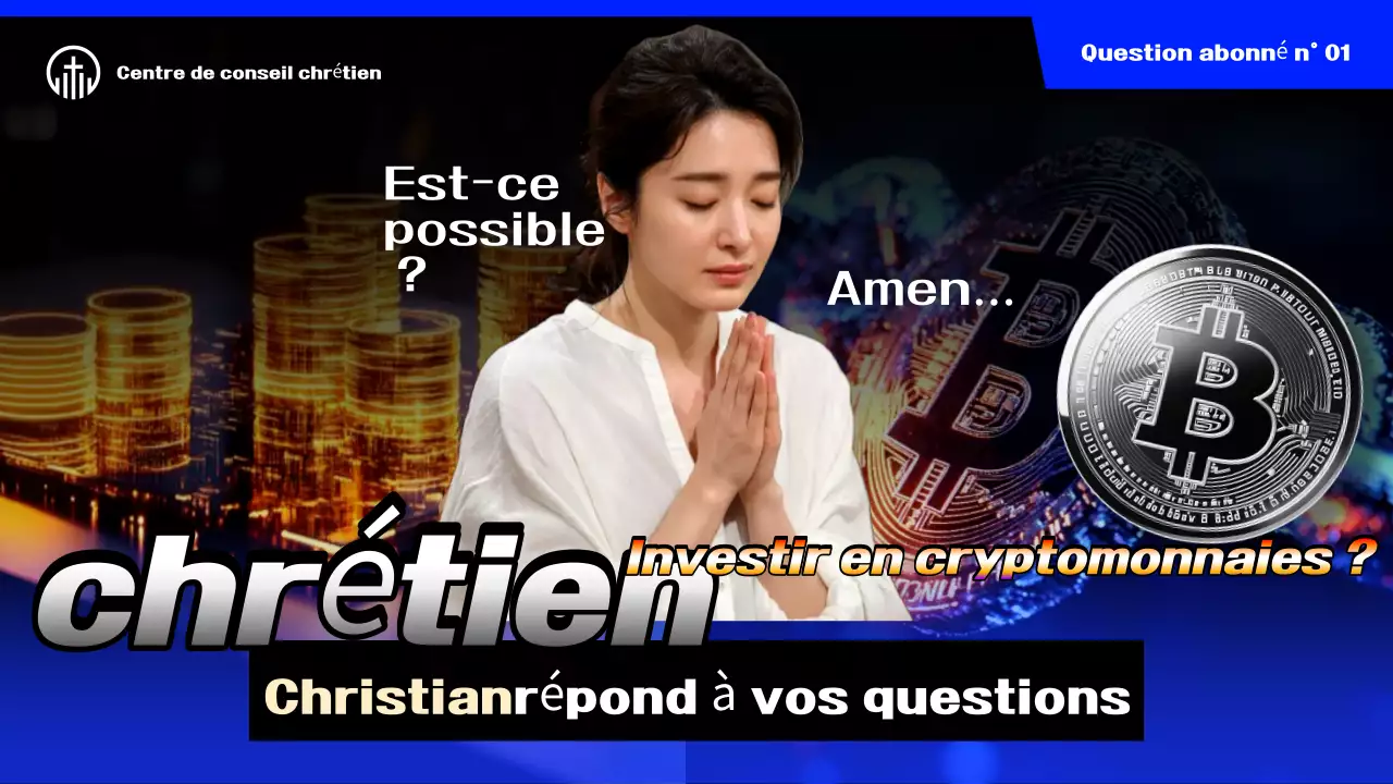 Guide d'investissement chrétien moderne bleu