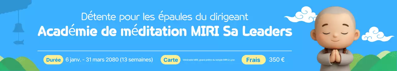 Formation à la méditation simple bleue