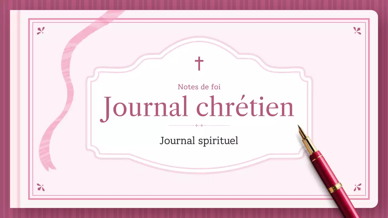 Journal intime rose et simple