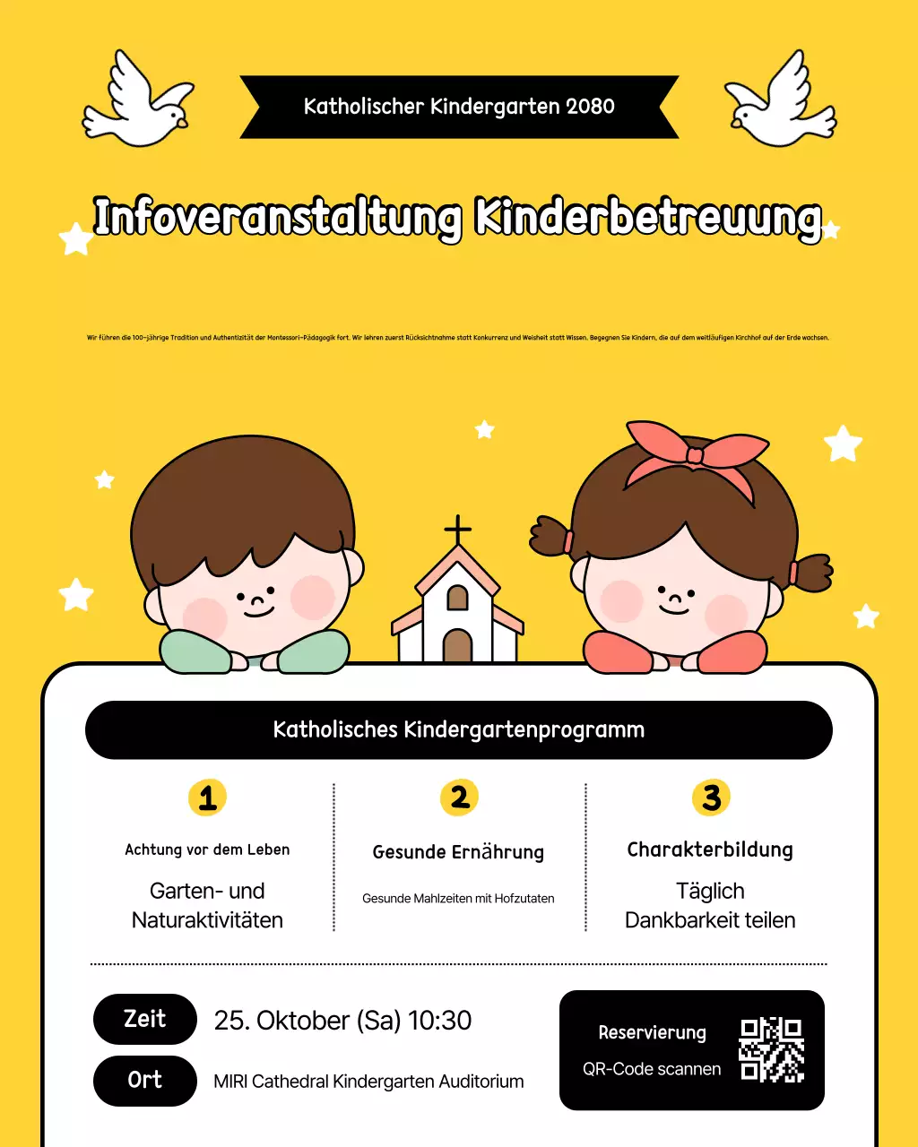 Rekrutierungsleitfaden für den gelben Babykindergarten
