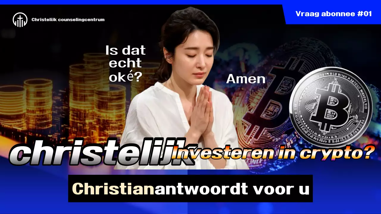 Blauwe Moderne Christelijke Beleggingsgids