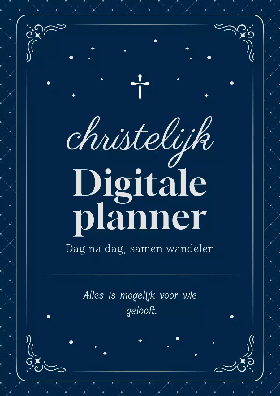 Maak kennis met de marineblauwe Simple Diary.