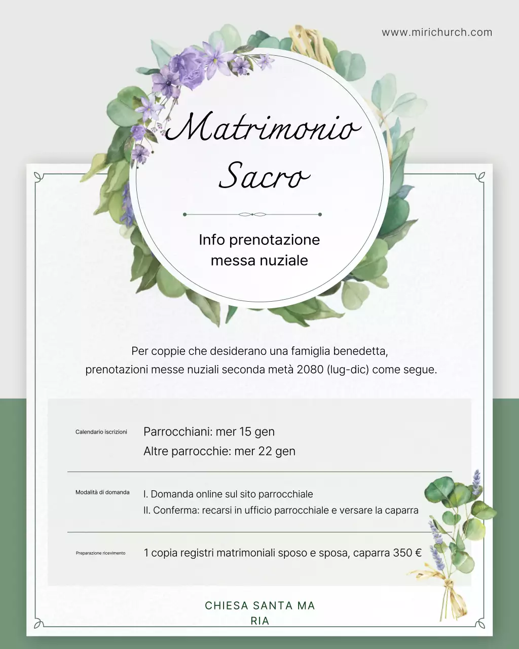 Guida all'affitto e alla candidatura per la location per matrimoni Mint Elegant