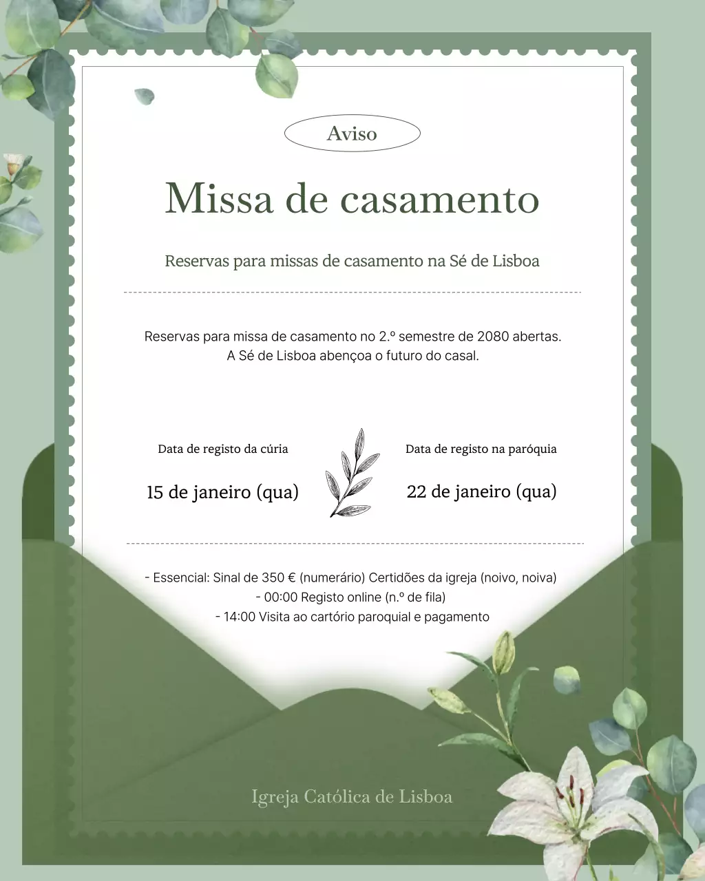 Guia de Aluguel e Inscrição para Espaço de Casamento Ecológico e Elegante