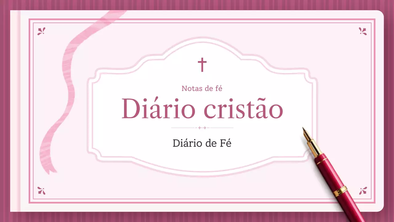 Diário Rosa da Fé Simples