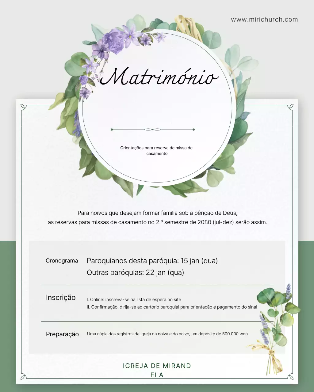 Guia de Aluguel e Inscrição para o Espaço de Casamento Mint Elegant Wedding Venue