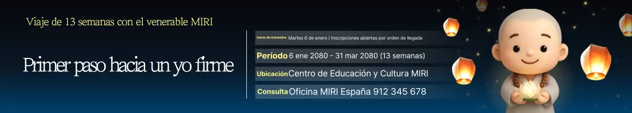 Guía de meditación oriental azul