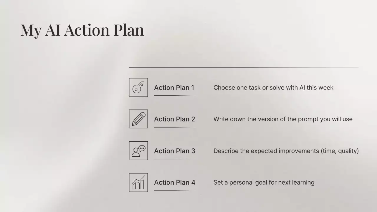 아이보리 모던 AI 코스