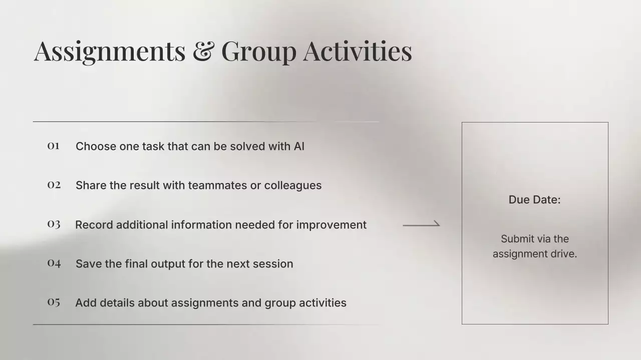 아이보리 모던 AI 코스