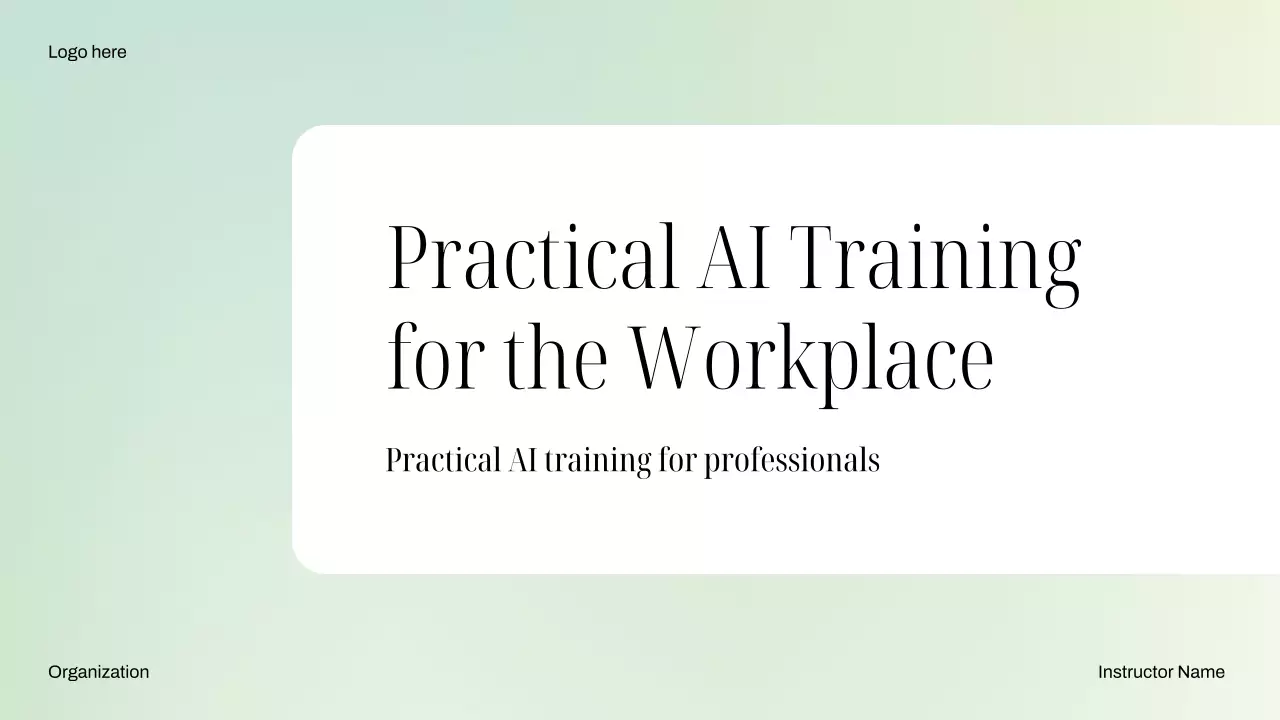 Khóa học AI tối giản của Mint