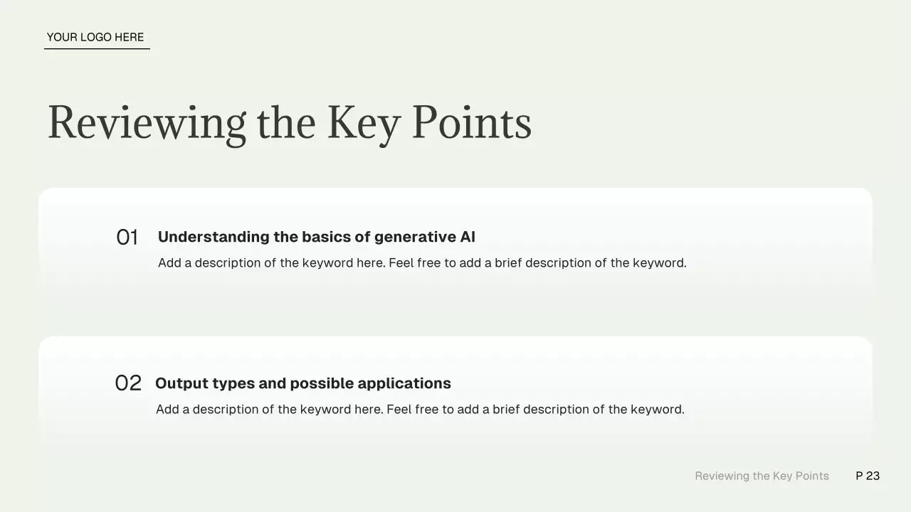 회색 현대 AI 강좌 광고