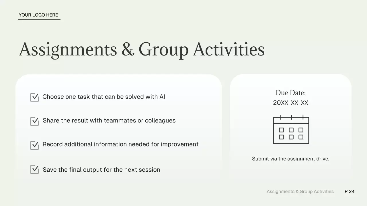 회색 현대 AI 강좌 광고