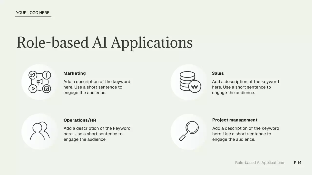 회색 현대 AI 강좌 광고