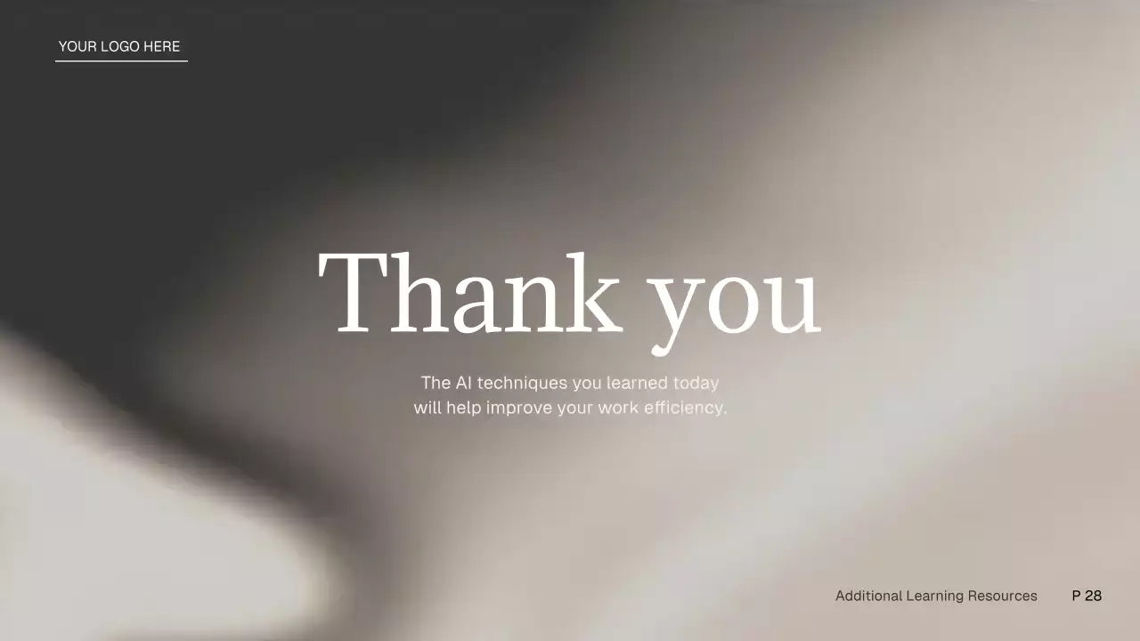 회색 현대 AI 강좌 광고