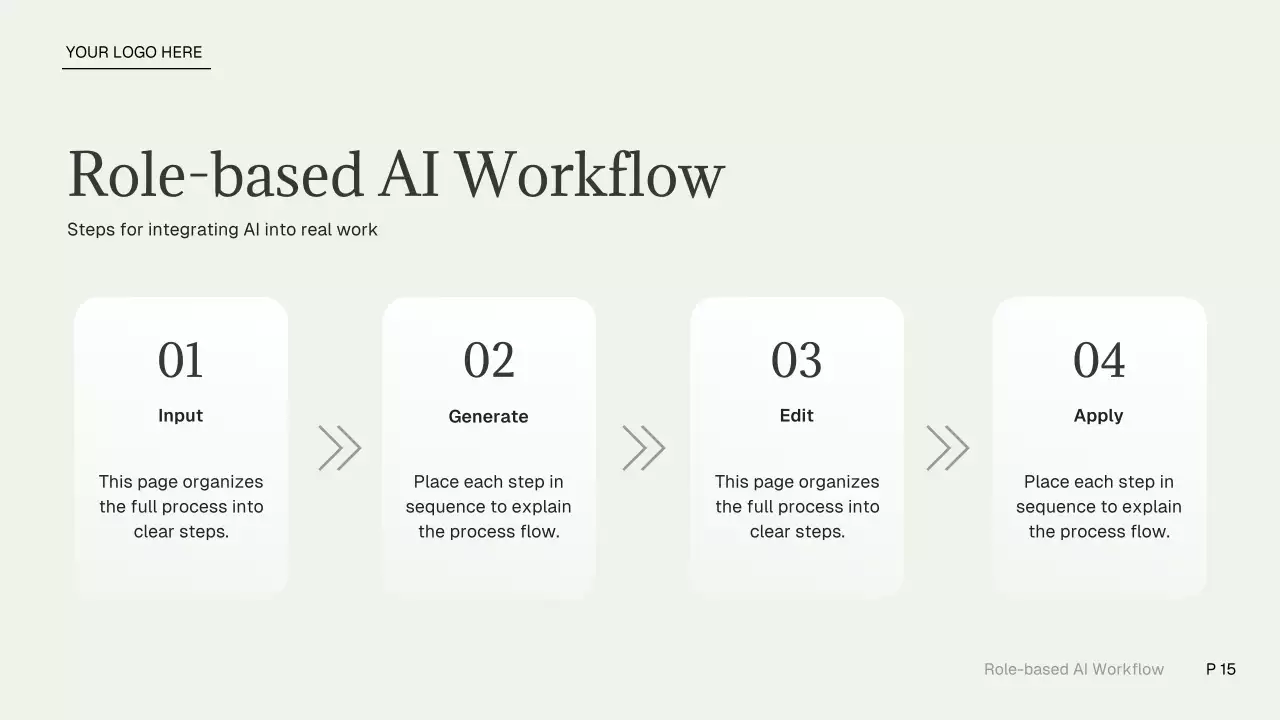 회색 현대 AI 강좌 광고