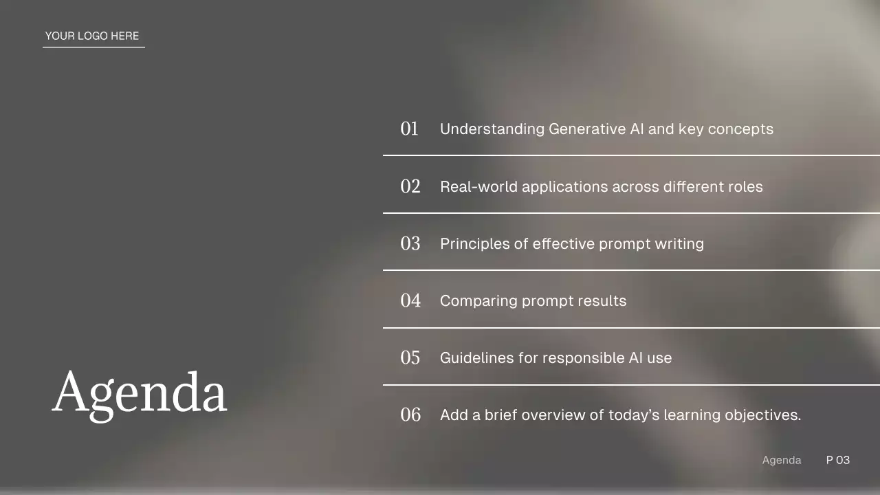 회색 현대 AI 강좌 광고