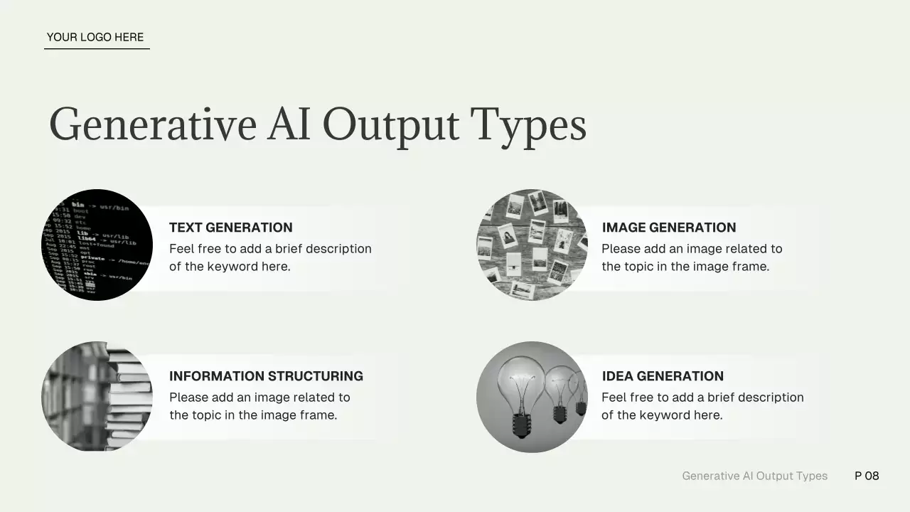 회색 현대 AI 강좌 광고
