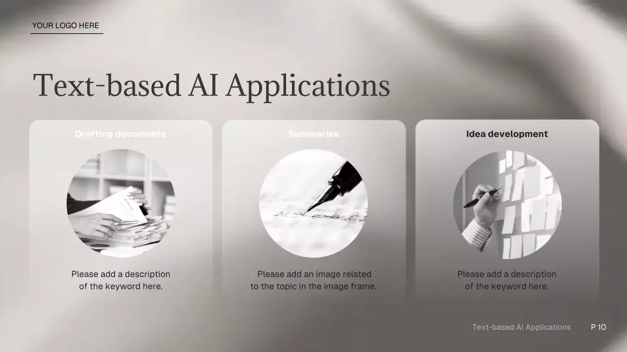 회색 현대 AI 강좌 광고