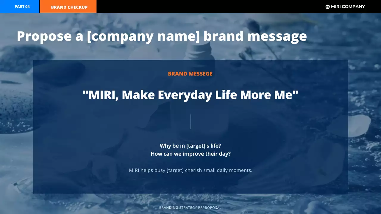 블랙 모던 브랜딩 계획